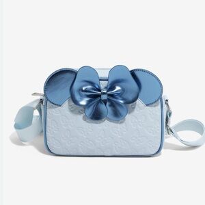 Loungefly Cosplay Butterflies Minnie Mouse crossbody bag. New! Hard Tag